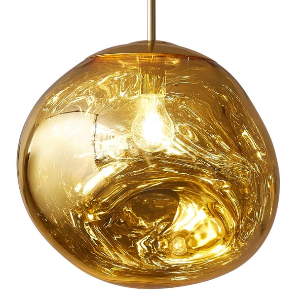 Lampa zwis GLAM MP-1239-180 gold Step Into Design bańka połysk złota