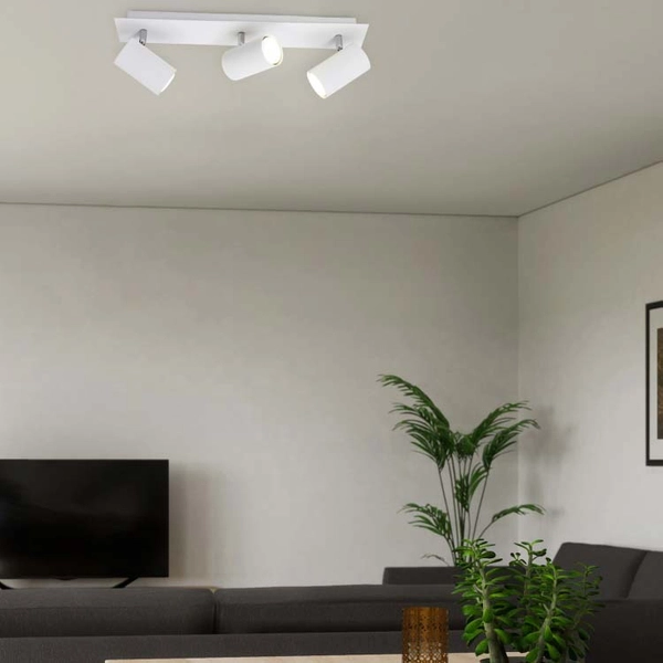 Reflektorki przysufitowe VANTOS DL301802400 białe tuby do kuchni