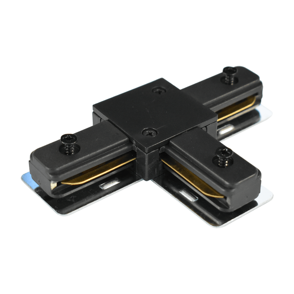 Jednofazowy łącznik-T do systemu szynowego Track Light ML0712 czarny