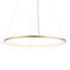 Metalowa wisząca lampa Agari 5345 Shilo LED 66W 4000K okrąg do kuchni złota