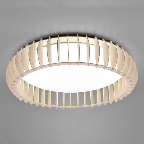 Lampa nasufitowa Monte R62171930 RL Light LED 38W 3000-6500K drewniana