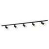 Reflektor sufitowy Marvi 922521-5-BL-SET do systemu szynowego 1-faz czarny