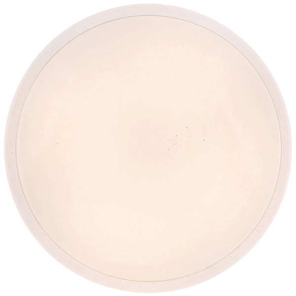 Sufitowa LAMPA plafon KALLE 48408-24 Globo metalowa OPRAWA okrągła LED 24W 3000K - 6000K biała chromowana