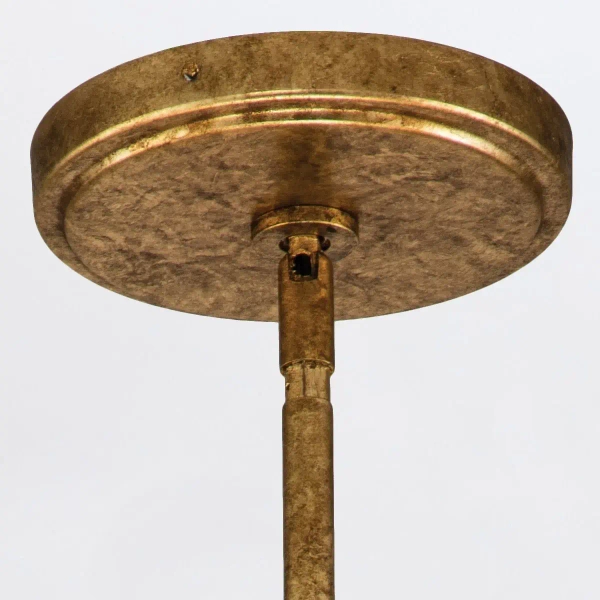 Potrójna lampa wisząca Sawgrass QN-SAWGRASS-3-DG-O tubki białe złote