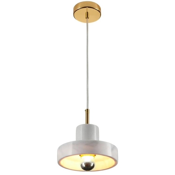 Lampa wisząca Universo ST-10050P1 Step nad stół zwis marmur biały