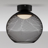 Nasufitowa lampa RITA LE44256 LED 12W 3000K druciana czarna