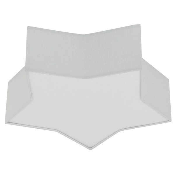 Nasufitowa lampa Star 6972 gwiazdka do pokoju dziecięcego biała szara