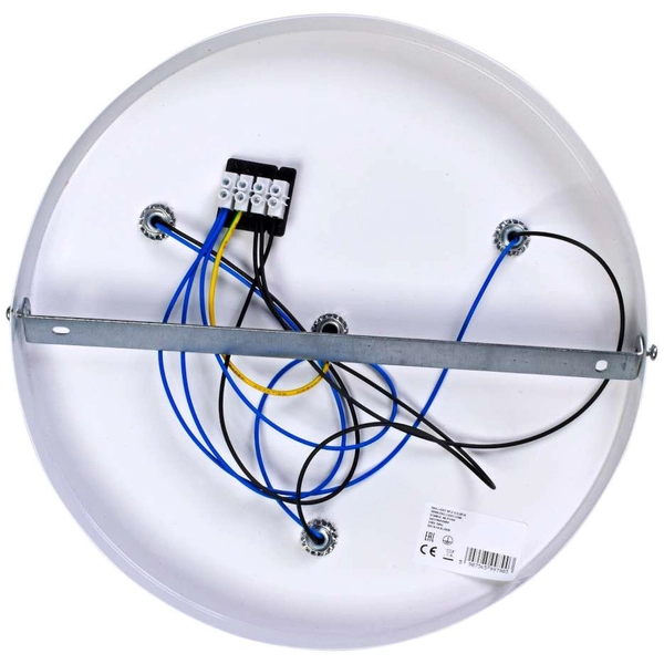 Plafon LAMPA sufitowa VELA ML4401 Milagro okrągła OPRAWA z pilotem LED 24W 3000K - 6000K kryształki białe