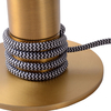 Loftowa LAMPKA stołowa MARIT 45576/01/02 Lucide metalowa LAMPA stojąca mosiądz