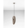 Lampa wisząca nad wyspę LONTIZA LE45338 z żywicy brązowa