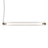 Liniowa ledowa lampa wisząca Merezi 4 5219 LED 30W 3000K mosiądz patyna