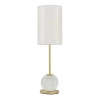 Nocna lampa tuba BRILLE LE42694 LED 13W złoty biały przezroczysty