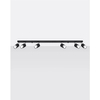 Natynkowa lampa salonowa SL.1068 z regulacją czarna chrom