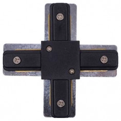 Krzyżowy PROFILE X-CONNECTOR 9188 szynoprzewodu Nowodvorski do 1-fazowej szyny natynkowej 230V czarny