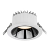 Sufitowa LAMPA wpust KEA 8770 Nowodvorski okrągła OPRAWA metalowa LED 30W 4000K do łazienki IP44 biała