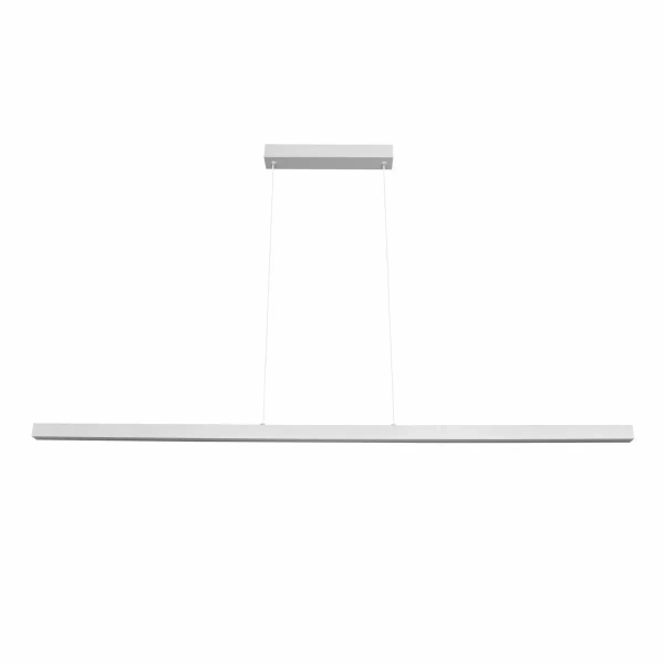 Podłużna lampa wisząca metalowa 1260 LED 21W 3000-600K belka biała