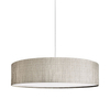 Skandynawska lampa wisząca Turda 8946 sypialniana nad łóżko szara