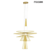 Lampa wisząca loftowa Sesto MSE010100336 Moosee druciak złota