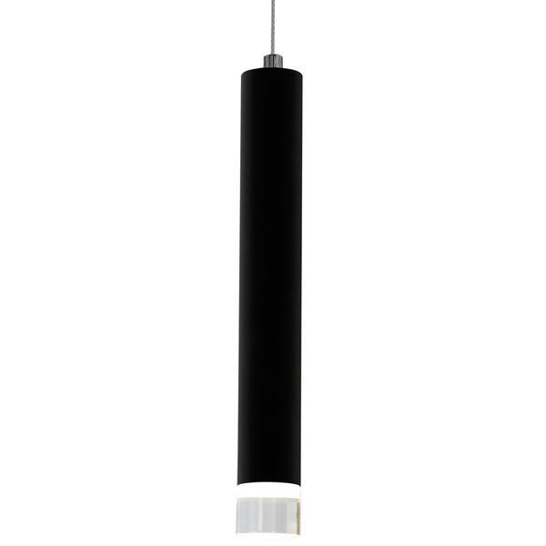 Listwa LAMPA wisząca CARBON ML183 Milagro metalowa OPRAWA zwis LED 15W 4000K sufitowa tuby czarne