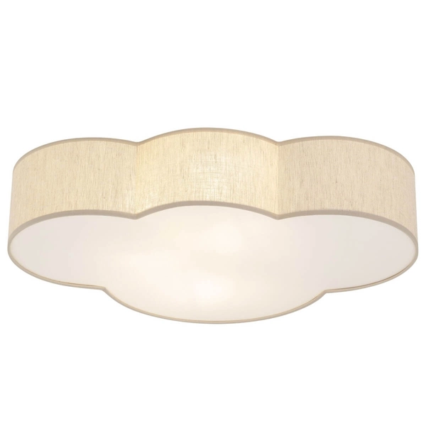 Lampa sufitowa do salonu Cloud 4336 dziecięca chmurka beżowy