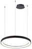Lampa wisząca Agnes AZ5016 LED 38W koło ring czarna 