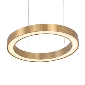 LAMPA wisząca CGBOLRING80 Copel okrągła OPRAWA zwis LED 50W 3000K ring do salonu złoty