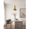 Lampa wisząca do jadalni JAVIER LE44483 LED 6W 3000K kula złota biała
