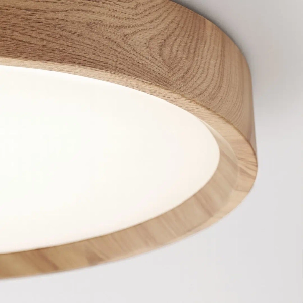 Skandynawska sufitowa lampa Orinoko ML1840 LED 36W 4000K brązowa