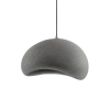 Salonowa lampa wisząca PALINZA LE45320 nad stół kopuła szara