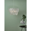 Lampa wisząca żyrandol PHILLIPA PHI0308 Dar Lighting szklana srebrna