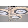 Plafon kryształowy Marbella DRS2210/3 Elem LED 77W pałacowy chrom