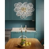 Molekułowa wisząca lampa Gross 4200440-6509 bubbles przezroczysta złota