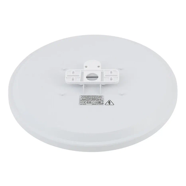 Sufitowa lampa okrągła DEMI 11757 LED 24W 4000W do sypialni biała