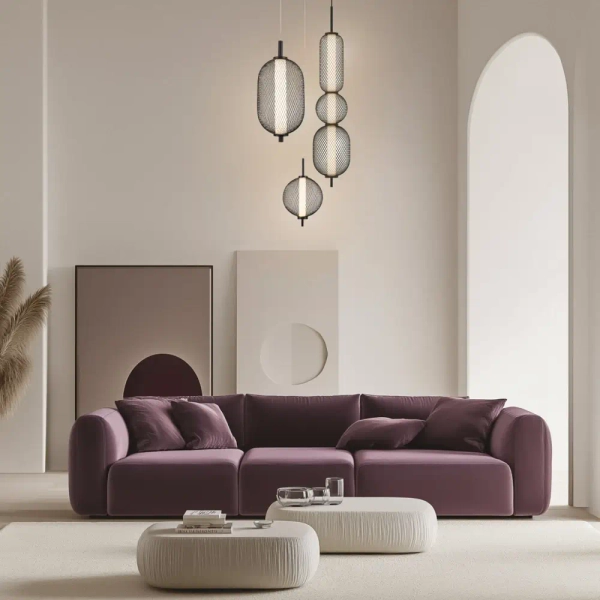 Podłużna lampa wisząca Puma 33-35363 LED 15W 3000K do salonu czarna