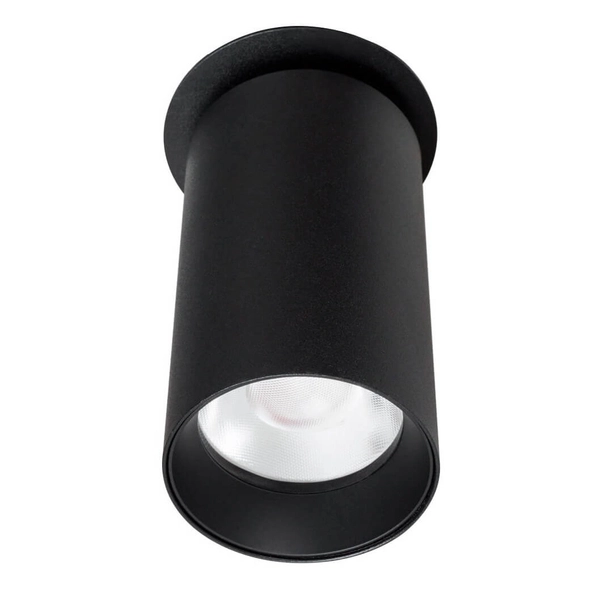 Lampa podtynkowa do kuchni HALO H0127 Maxlight LED 9W 3000K tuba czarny