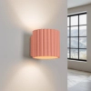 Ścienna lampa ryfel AURA brzoskwiniowa SL.1826 1xG9 metalowa