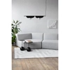Sypialniana lampa wisząca Sallo SAB222P0 metalowa czarna