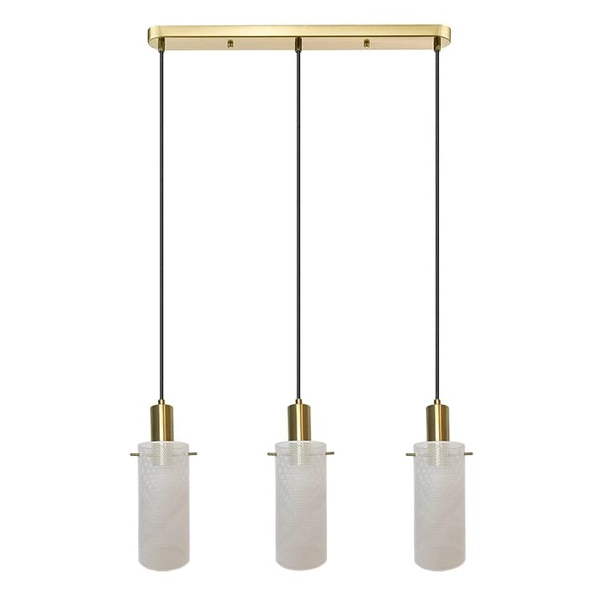 Lampa zwisowa nad stół Tirana LP-945/3L WH Light Prestige glamour biała