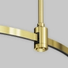 Szyna półokrągła magnetyczna 0,65m Flarity TRX154-SR-D650-BS mosiądz