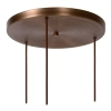Lampa zwis kaskadowa TOLEDO 74405/13/62 Lucide miedziana bursztynowa