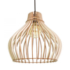 Kuchenna lampa wisząca 137623620217 drewniana nad wyspę