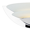 Salonowy kinkiet ścienny Una UNA0750 Dar Lighting szklany biały
