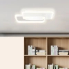 Plafon do sypialni Geron G97128/05 LED 24W 3000K kwadratowy biały