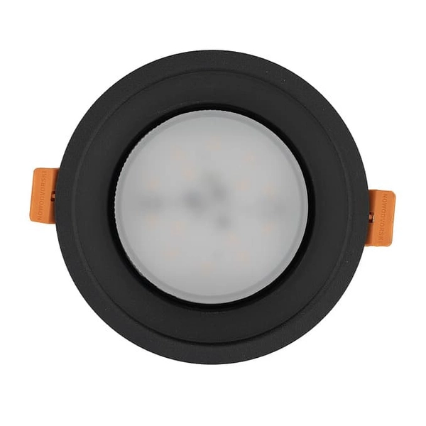 Okrągła lampa podtynkowa oczko Uno 10843 Nowodvorski kuchenna czarna