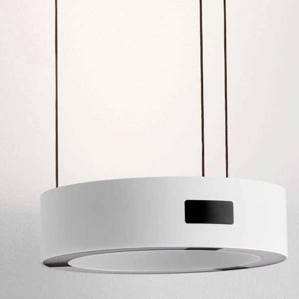 Wisząca lampa nad stół ALMAY LE44606 LED 24W 3000K pierścień biały