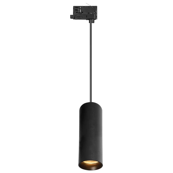 Zwisająca lampa trójfazowa szynowa Pipe Track ML2064 zwis czarny