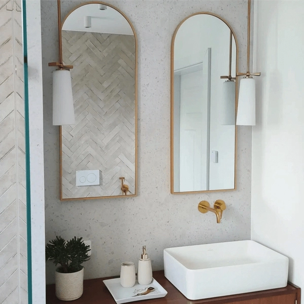 Lampa wisząca 1-punktowa Bow P01138BR Cosmolight mosiądz