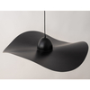 Salonowy zwis KAPELLO metalowa lampa wisząca do jadalni czarna