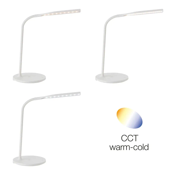 Biurkowa lampa ze ściemniaczem Joni G93101/05 LED 4,5W 3000-6000K biała