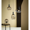 Lampa stołowa do salonu Alton 47645047 kulista czarny przydymiony